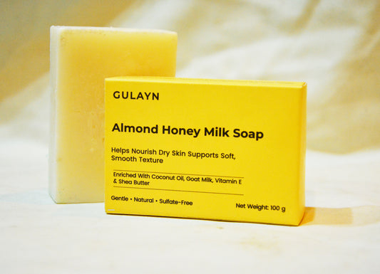 Almond Honey Milk Soap – Nourishing & Moisturizing Bar < Buy 1 Get 1 Free Limited Time >