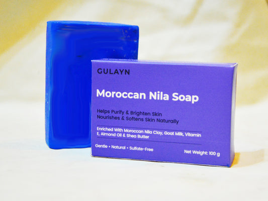 Moroccan Nila Soap – Brightening & Even Tone Cleansing Bar  < Buy 1 Get 1 Free Limited Time >
